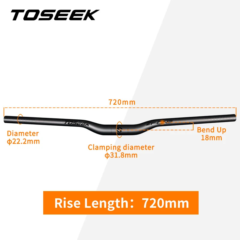 Full Carbon Fiber MTB Bicycle Handlebar 31.8mm Bicycle Parts 580mm – 760mm