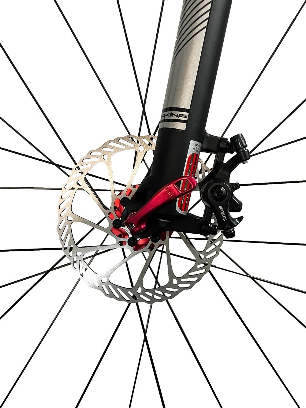 BUCKLOS Mountain Bike Disc Brake kit, MTB Mechanical Line Pulling Disc Brakes