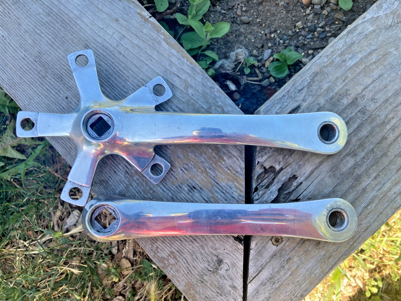 Polished Shimano XTR FC-M900 175mm Crank Arms 110/74 Silver Triple or Double
