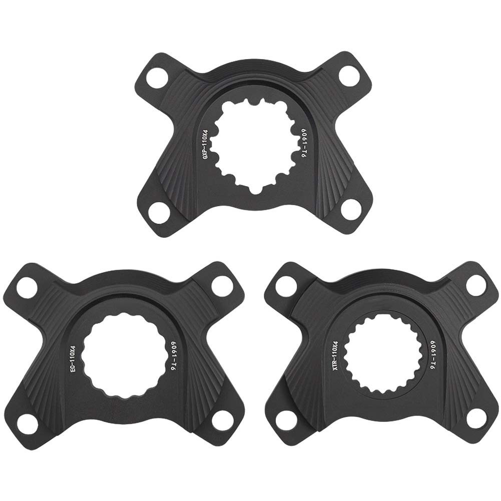 Direct Mount Chain Adapter BCD110 4 Bolt Spider Compatible with For XTR Cranks