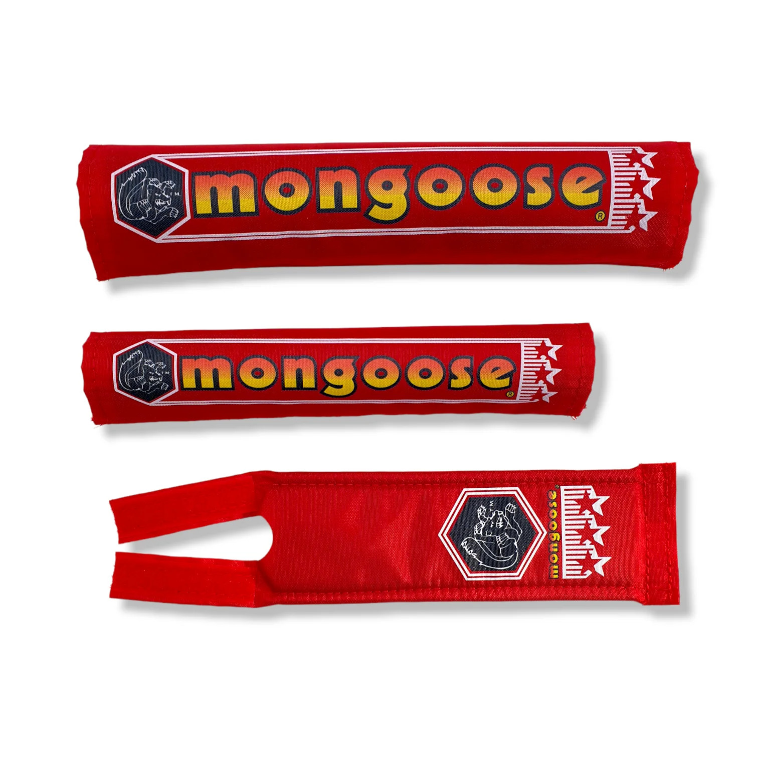 Mongoose Nylon pad set – RED 1984-1985