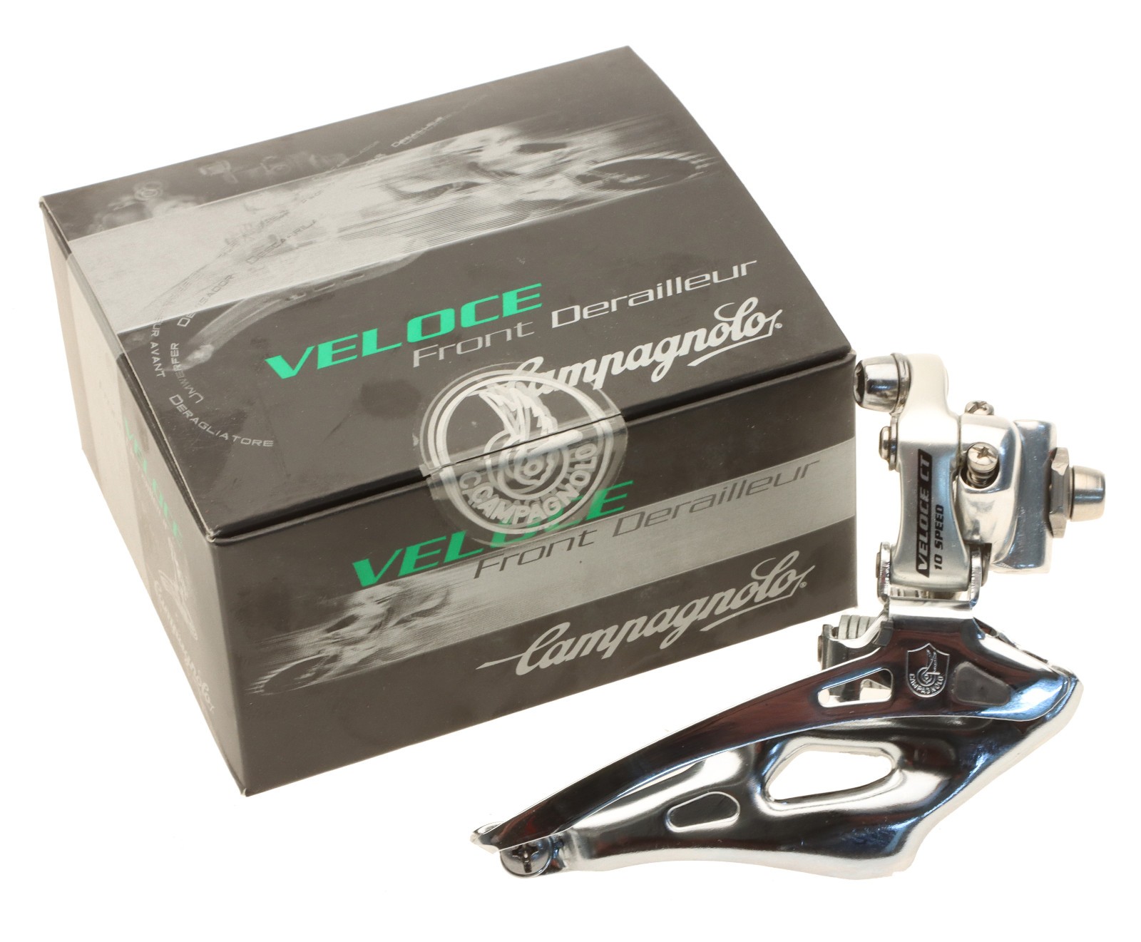 Campagnolo Veloce CT Front Derailleur 10 Speed Braze-On FD6-VL2BCT NEW NOS