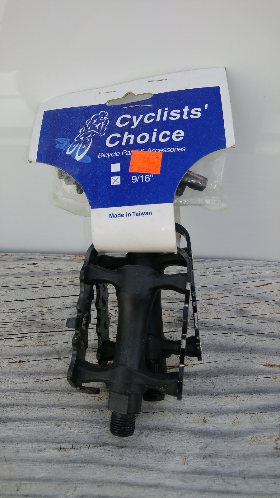 Cyclist’s Choice Mtb pedals, 9/16 spindle thread