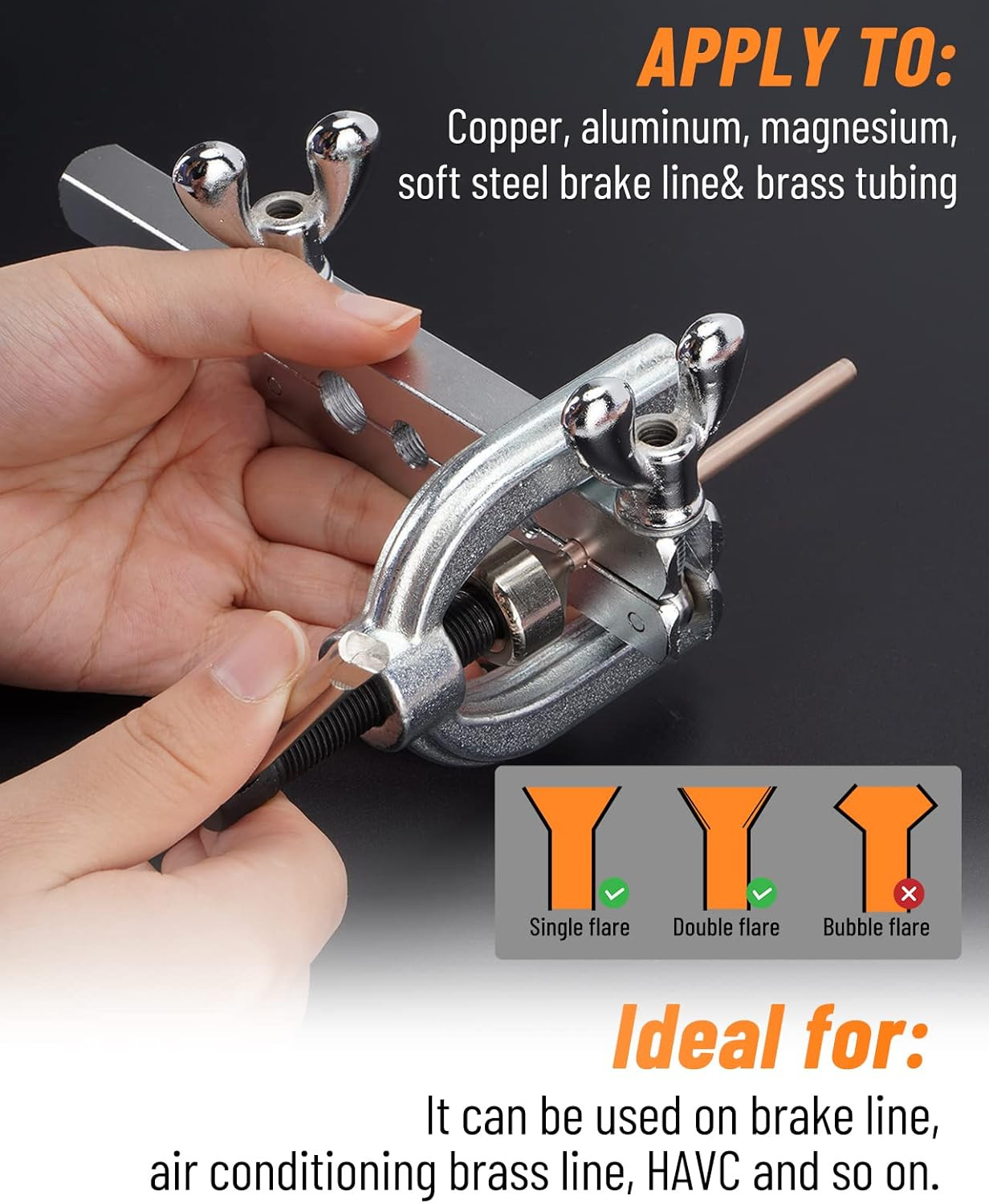 25 Ft 3/16″ Copper-Nickel Alloy Non-Magnetic Brake Line Kit (Includes 16 Fitting