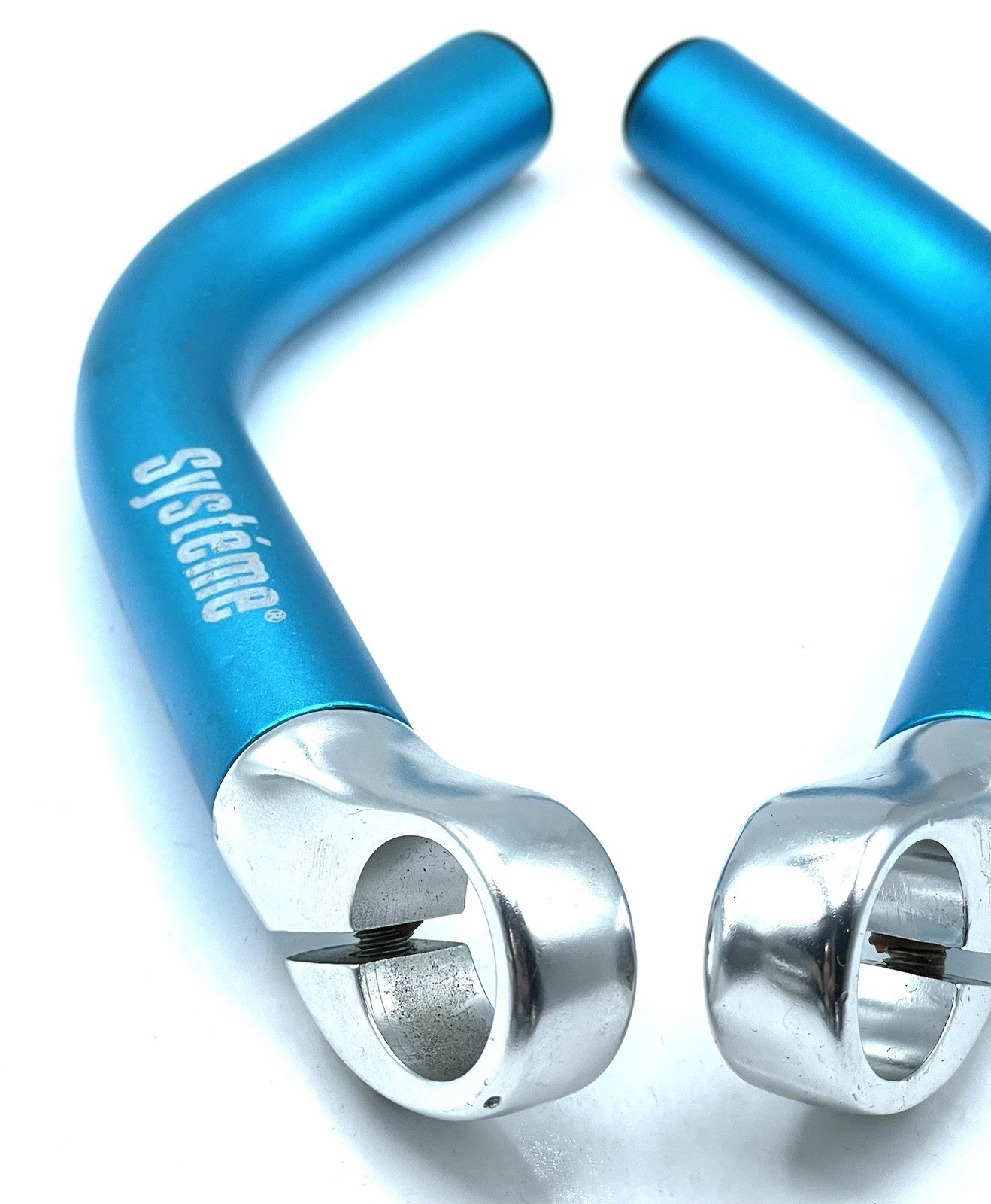 Systeme Turquoise Anodized Vintage 1990’s Mountain Bike Bar Ends NOS