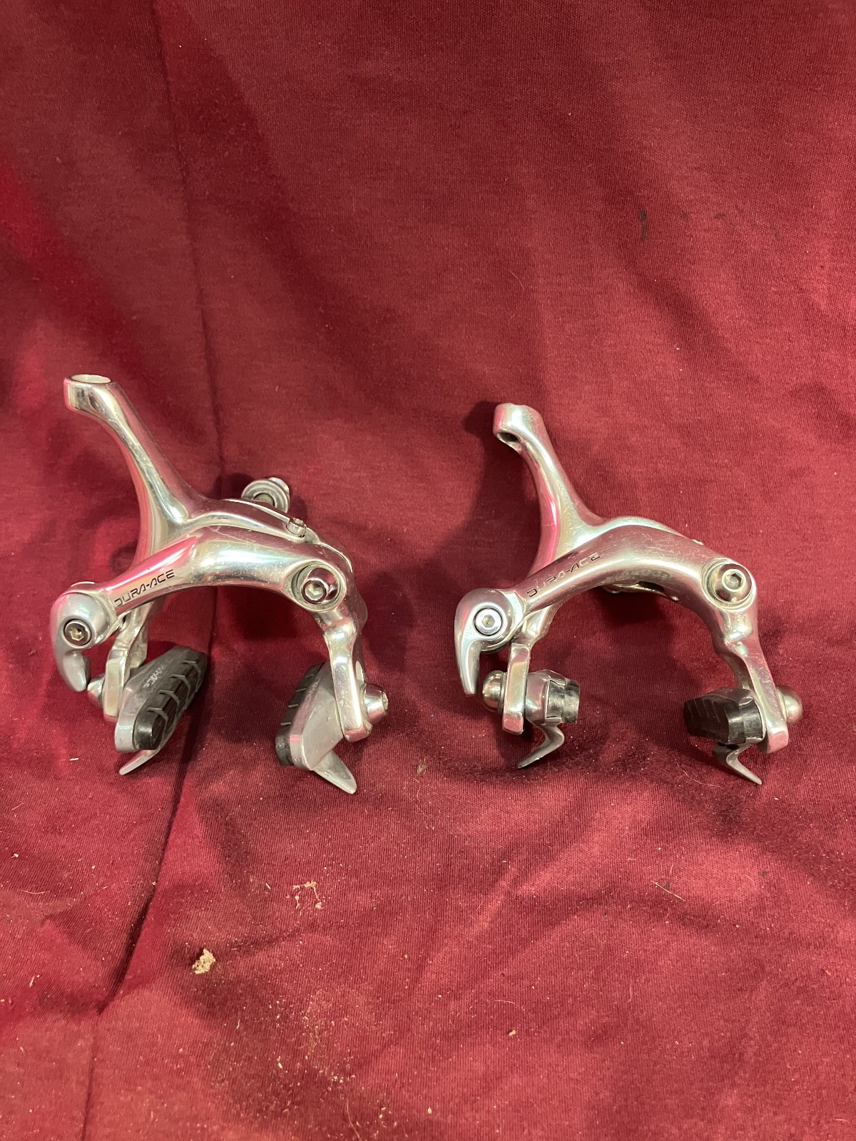Shimano Dura Ace BR-7403 Side Pull Dual Pivot Rim Brakes Silver 7400 90s, 384g