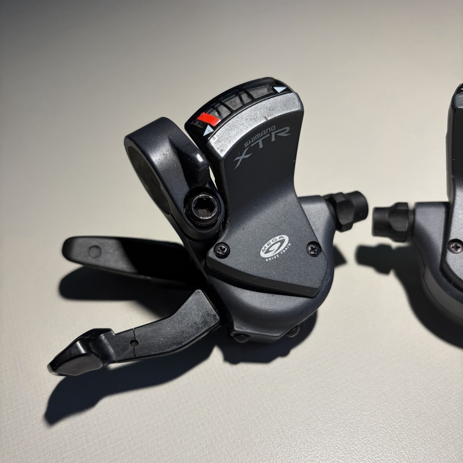 Vintage Shimano XTR 3×9 Speed SL-M952 Shifter Set, Shifters Mega 9 Triple