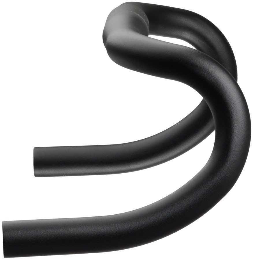 Teravail Radia 12 Drop Handlebar – Aluminum, 31.8mm, 46cm, Black