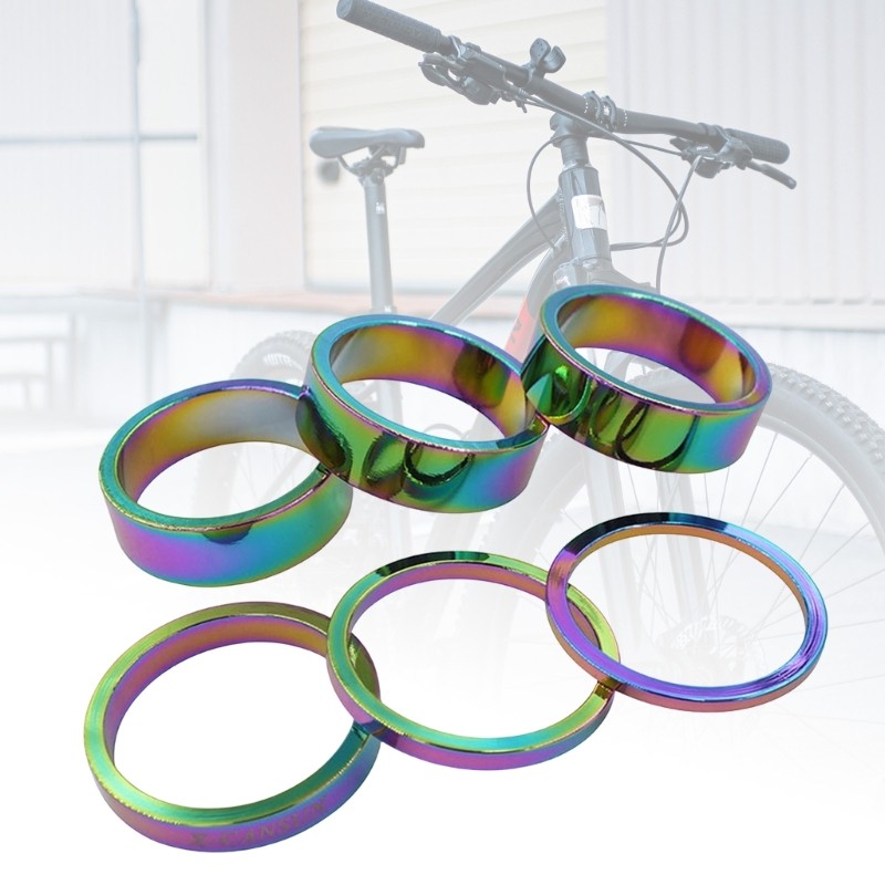 Bicycles Rings Gaskets Front Fork Washer Road Bikes Cycling Handlebar Spacers
