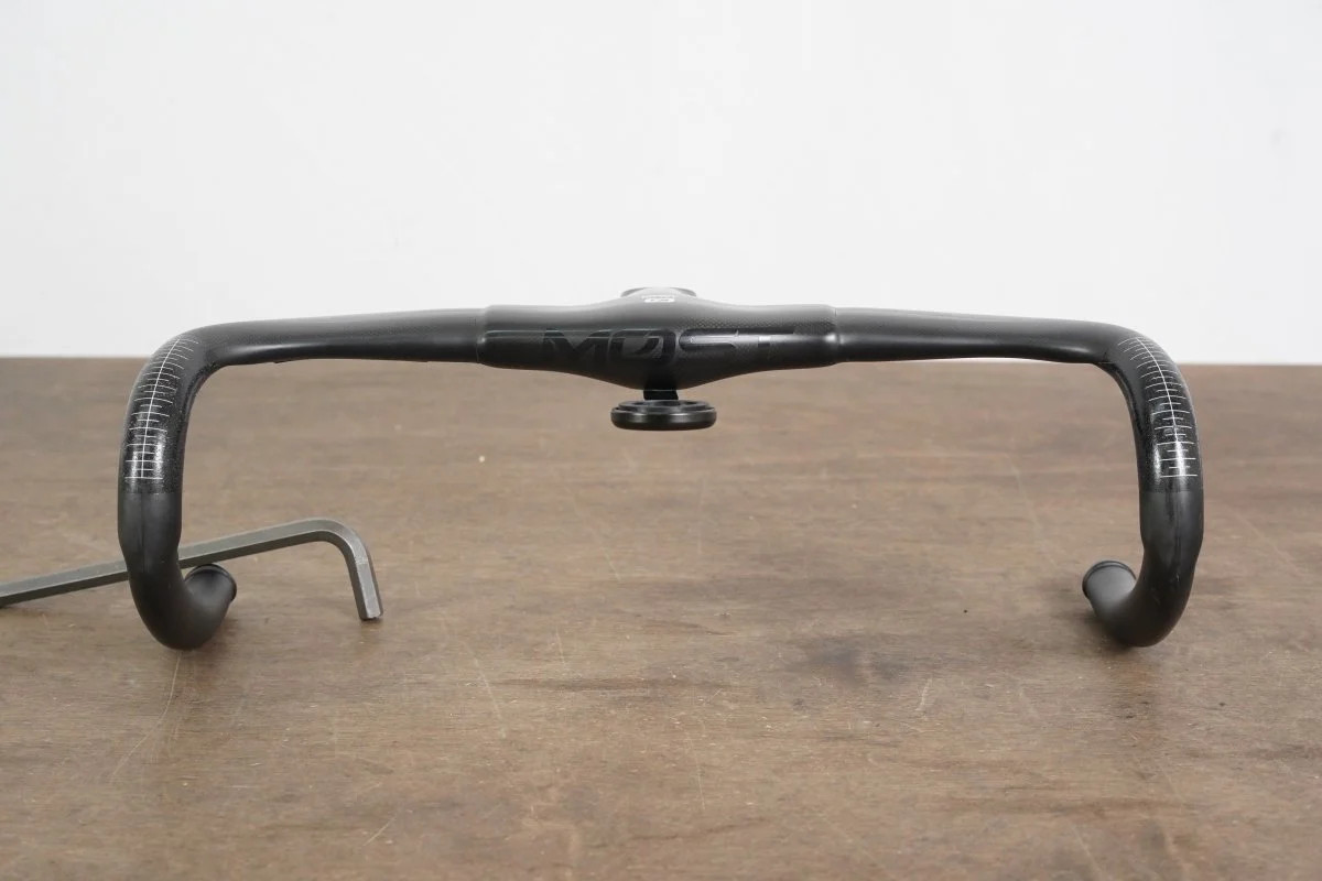 38cm 110mm Pinarello MOST Talon Carbon Integrated Barstem Handlebar 1 1/8″