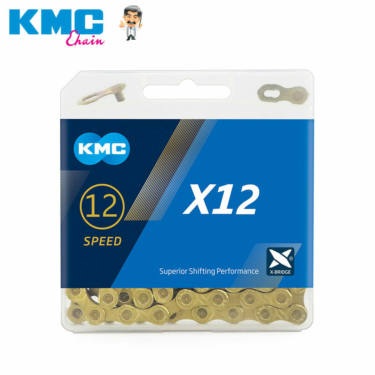 Shimano 12 Speed Silver CN-M8100 KMC 12 Speed Gold 126L MTB Road E-Bike Chain