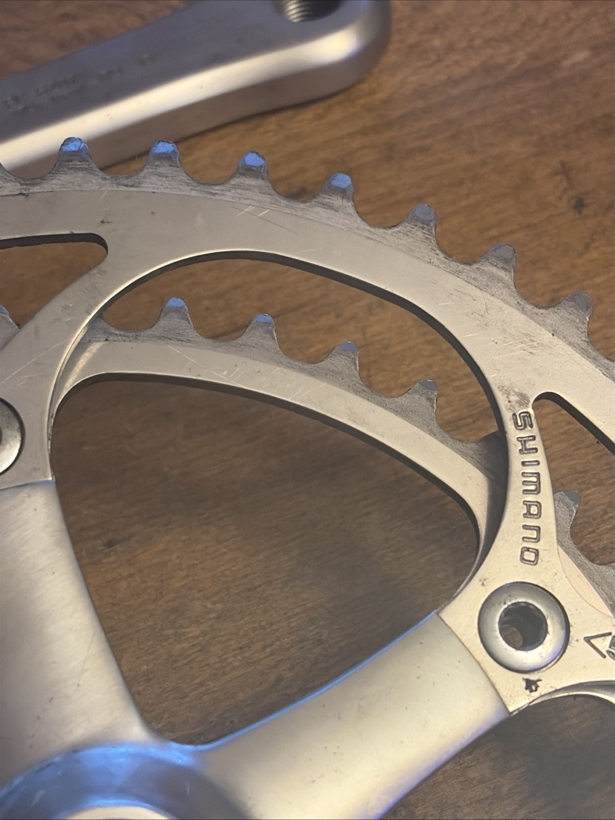 Vintage Shimano 600 Crank Set FC-6207 170 mm 130 BCD 52/42 T 70s 80s Road Bike