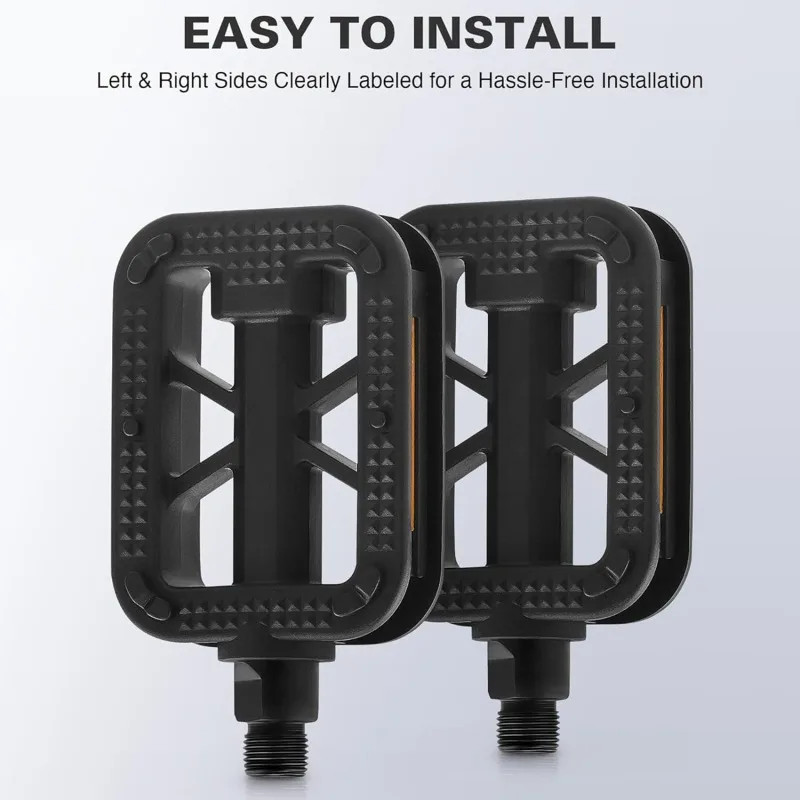 Bike Pedals Pair Ultralight Anti Slip Universal MTB Road Cycling