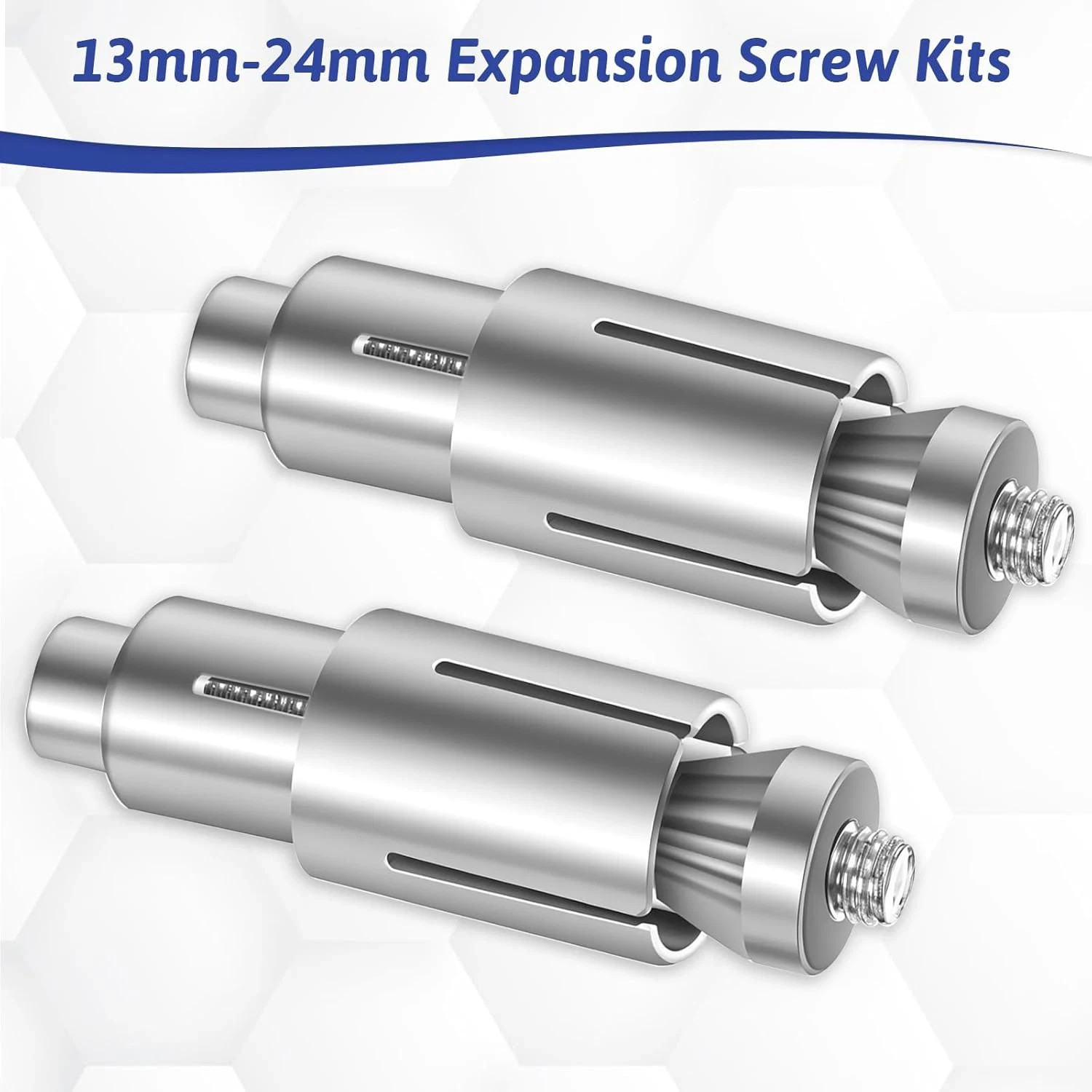 2 Pack Motorcycle Bar Ends Mounting Screw Set Universal 13Mm-24Mm Handlebar Expa