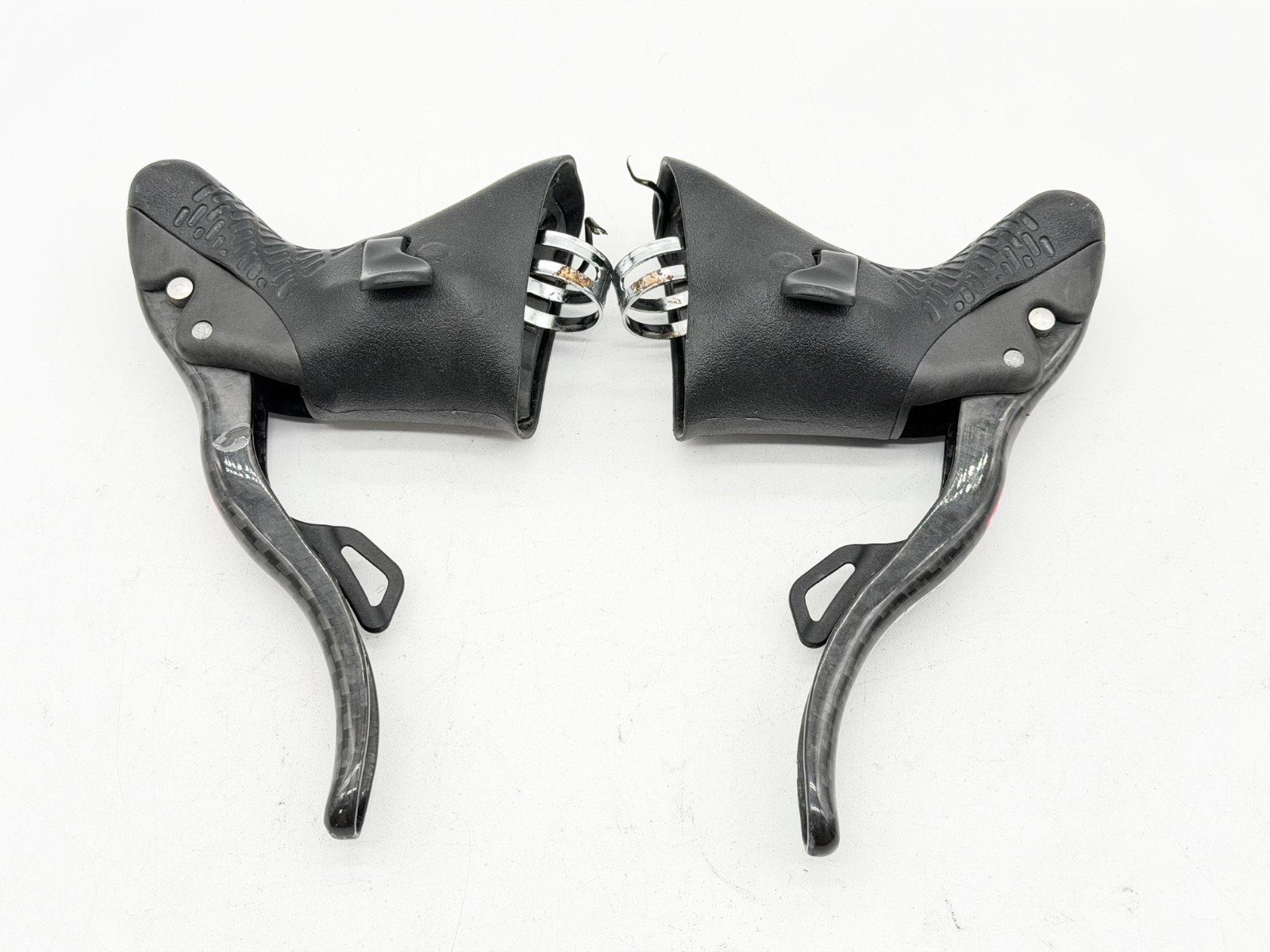 Campagnolo Record 11 EPS 2x 11s Carbon Road Bike Shift Brake Lever Set Ergopower