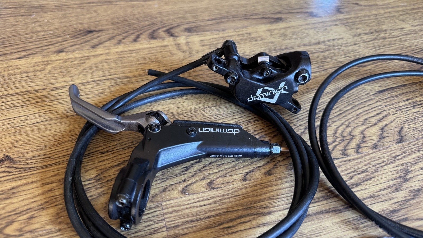 Hayes Dominion A4 Disc Brake and Lever – Front & Rear