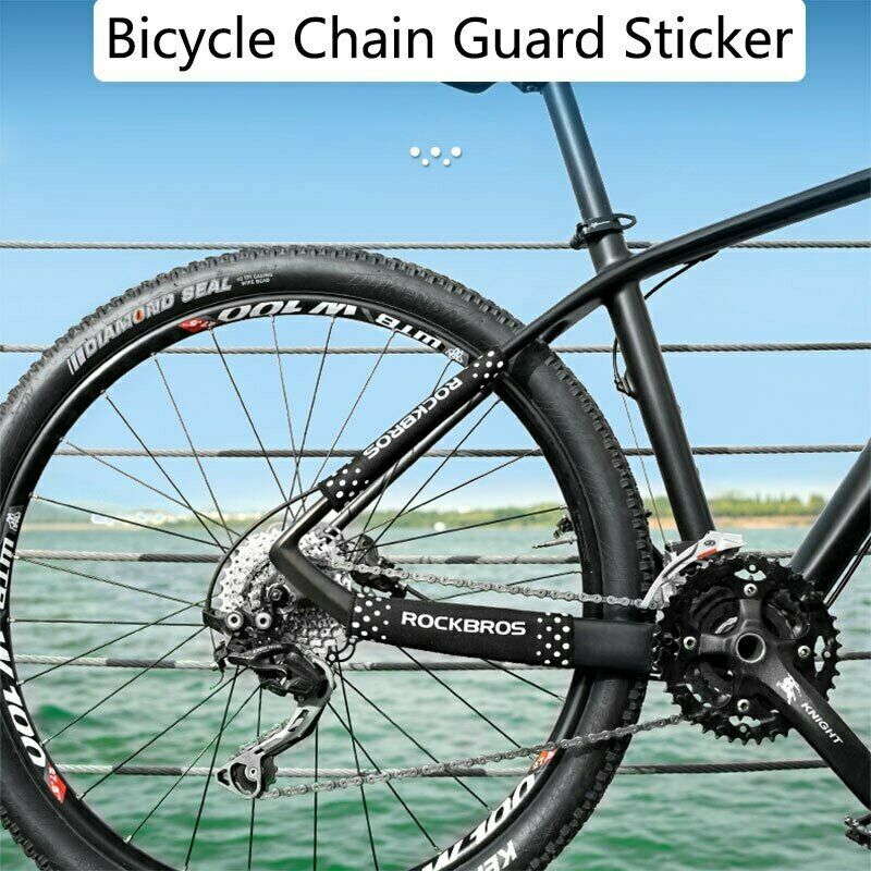 RockBros 2PCS Bicycle Frame Chain Protector Guard Care Cover Chainstay Posted