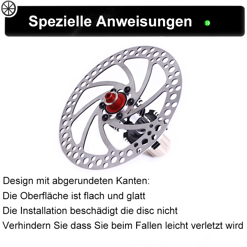 For Avid MTB Bike 140/160/180/203mm Stainless Rotor Disc Bike Brake Rotor+6 bolt