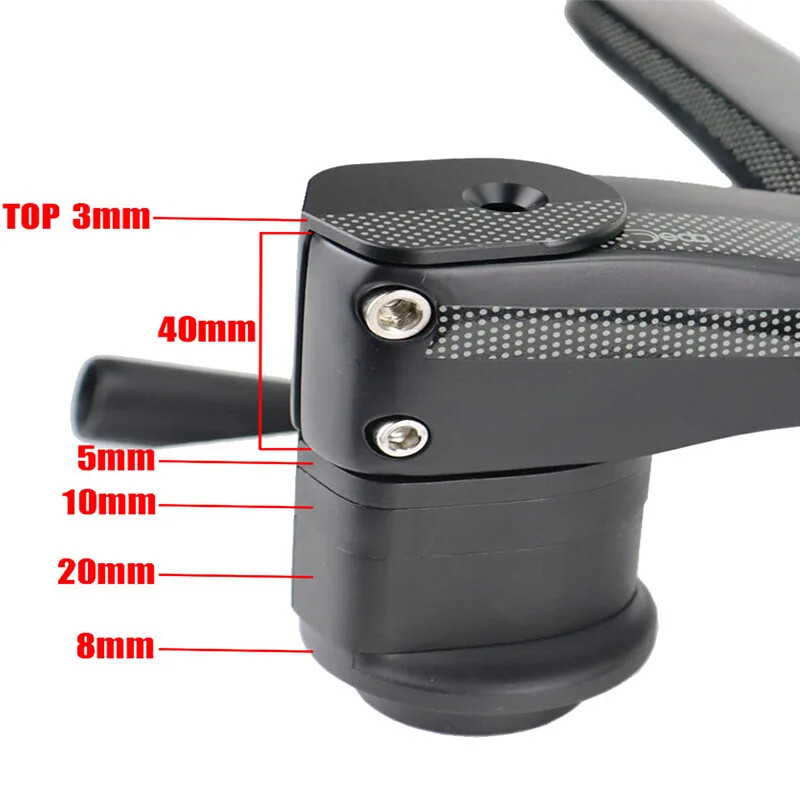 Road Bicycle Handlebars Integrated Carbon Fiber Handlebars 28.6mm with Spacers