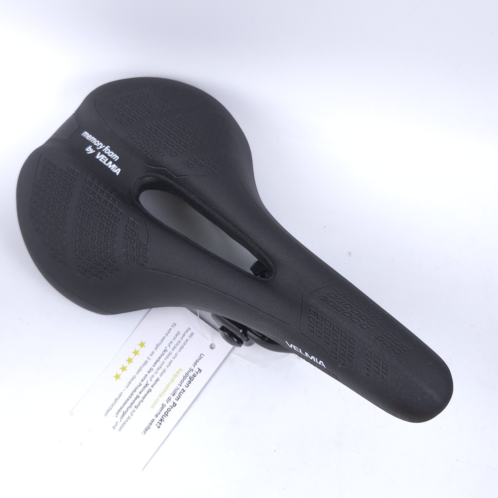 Velmia MTB Bicycle Saddle – 3 Zone Concept-Waterproof Bike Seat-Memory Foam