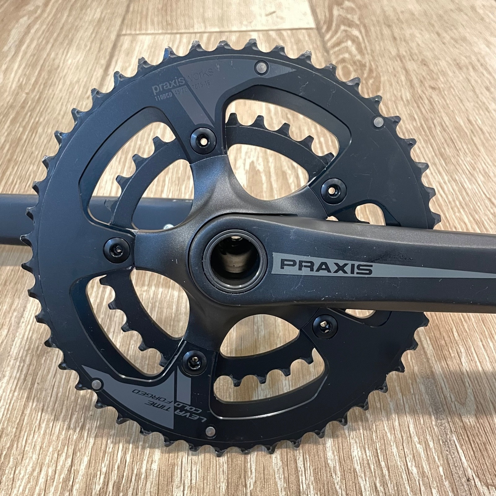 Praxis Works Zayante Levatime Alloy Crankset 172.5 mm 48/32T