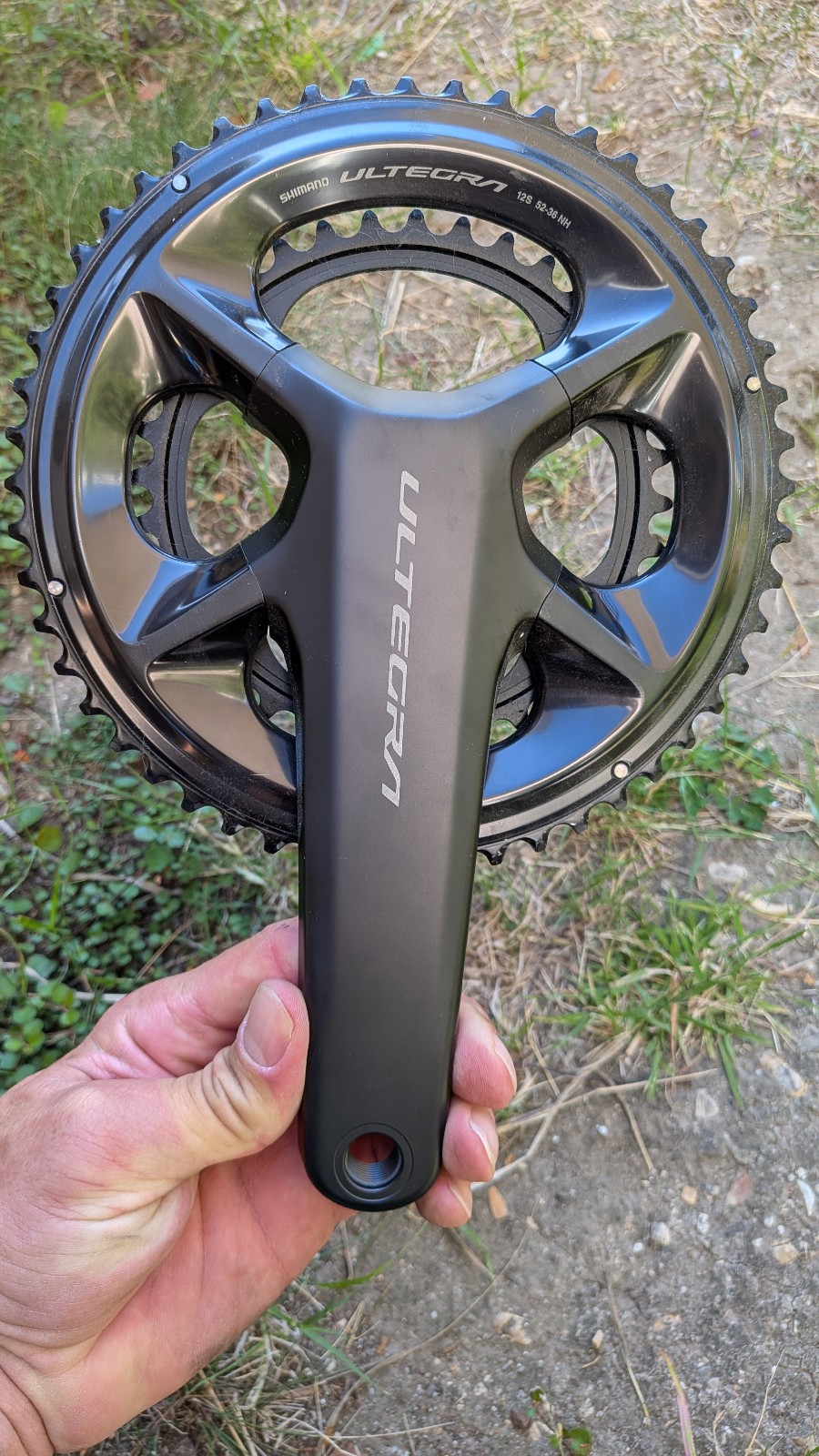 Shimano Ultegra FC-R8100 Crankset 12 speed 175mm 52/36
