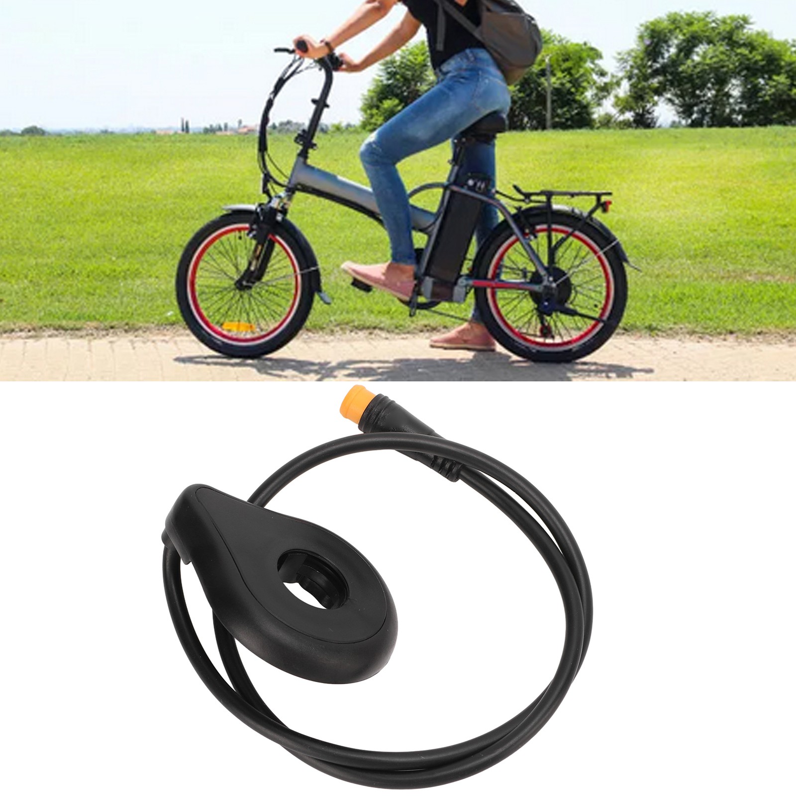 Waterproof E-Bike Assist Sensor KD‑2PS‑L 12 Magnets Double Hall Design