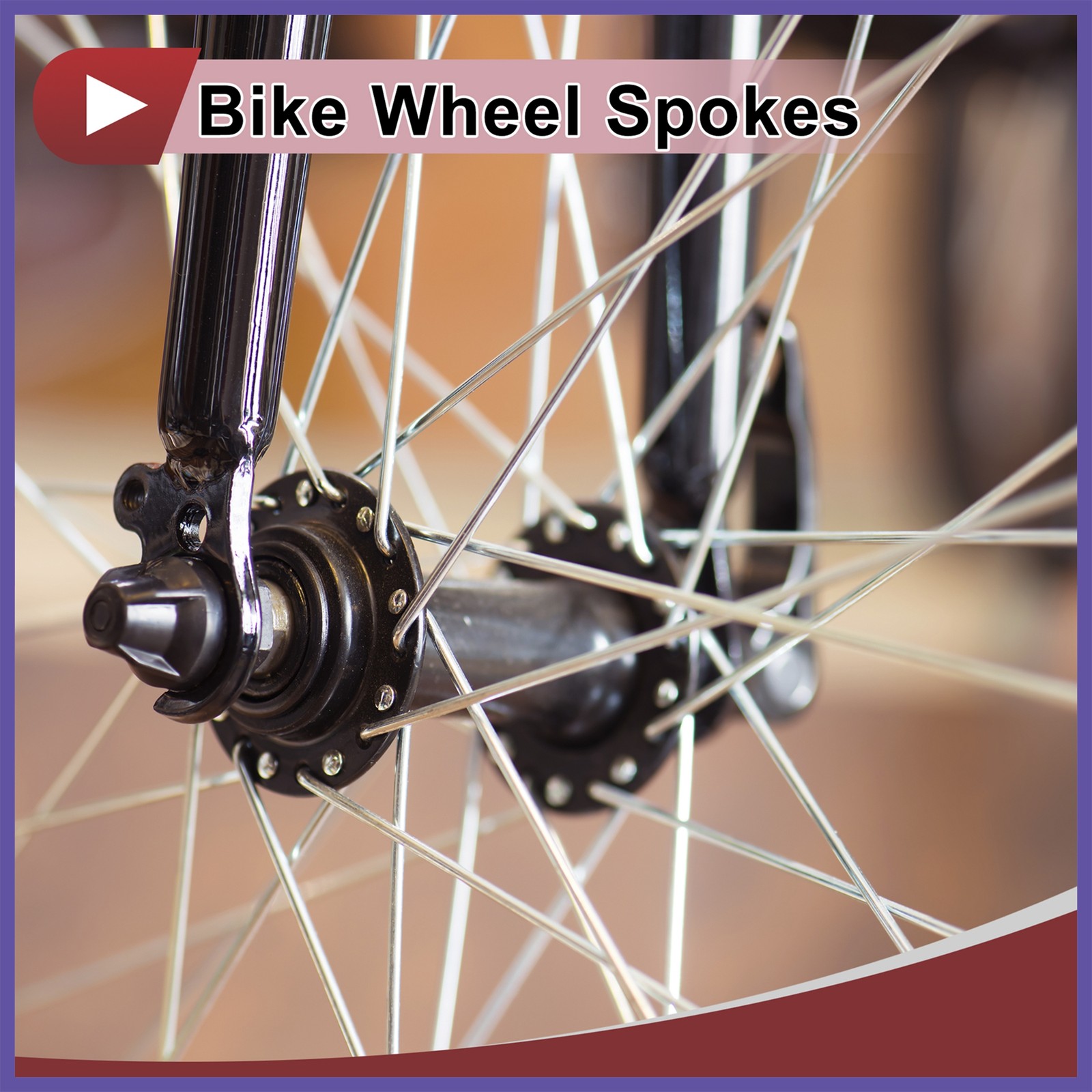 36 Set 12G Bicycle Spokes 133mm Bike Wheel Spokes 45 Steel Black