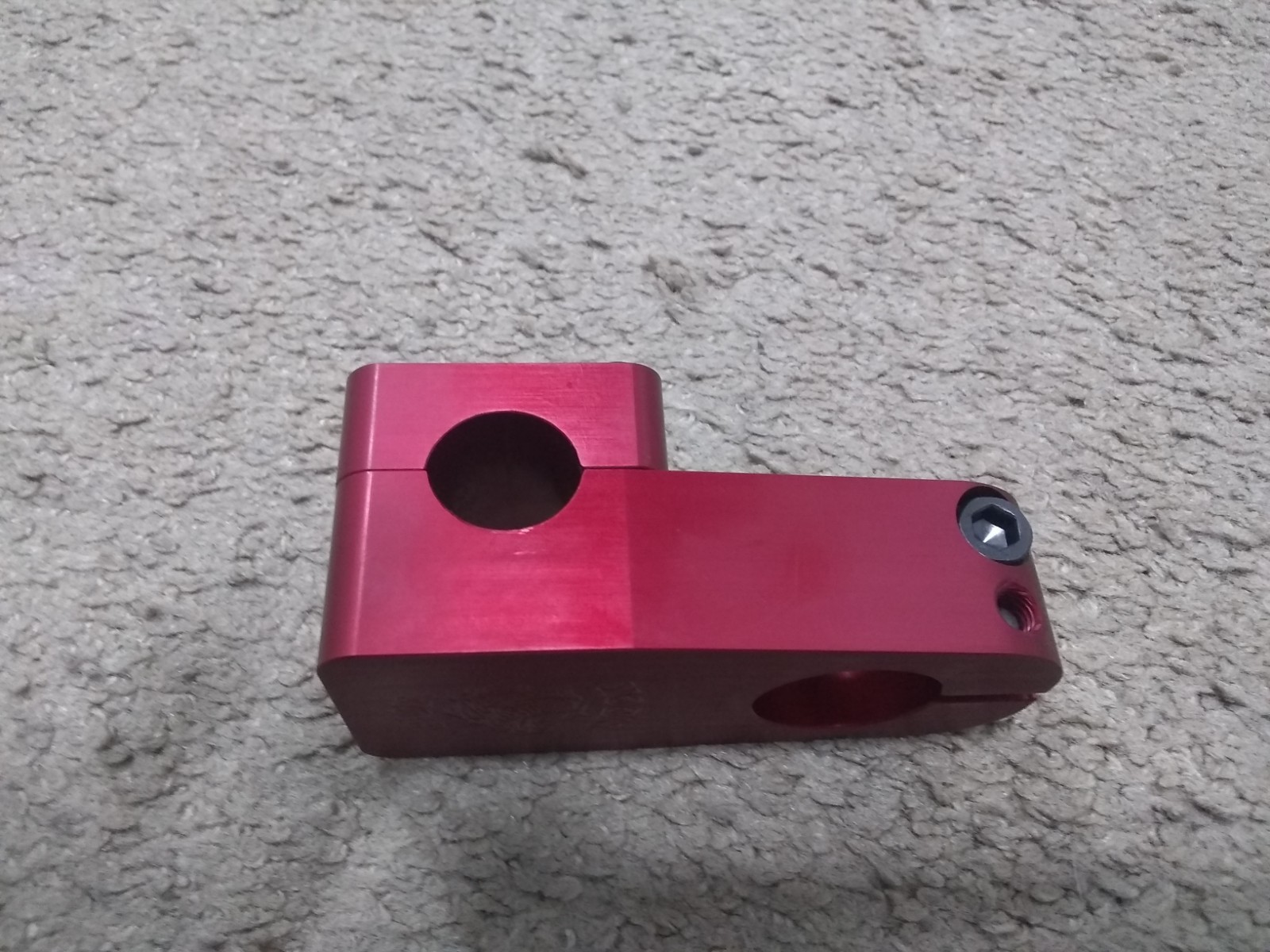 BMX stem ruf neck KNIGHT BIKE CO. RED SE bikes quadangle bullseye PK ripper mcs