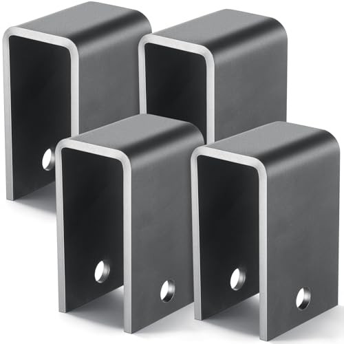 Pcs Thicken Trailer Leaf Spring Hanger Front/Center/Rear 4-5/8″ 4 2 Holes