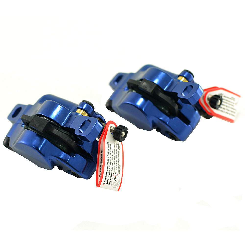 JUIN TECH R1 Hydraulic Road CX Disc Brake set 160mm w/ Rotor (Front+Rear) , Blue