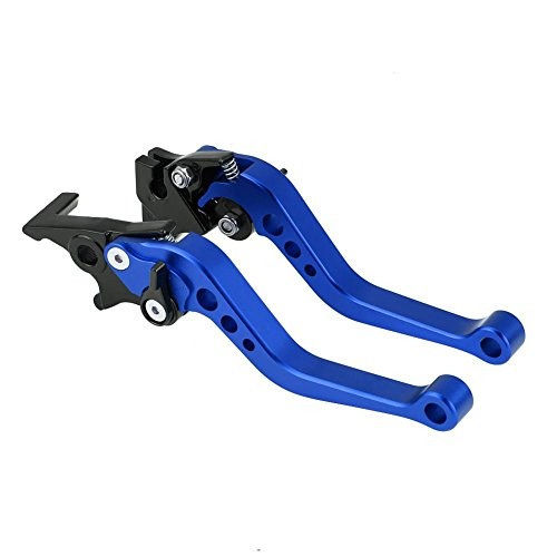 1 Pair Motorcycle Clutch Lever and Brake Corrosionproof Break and Clutch Blue