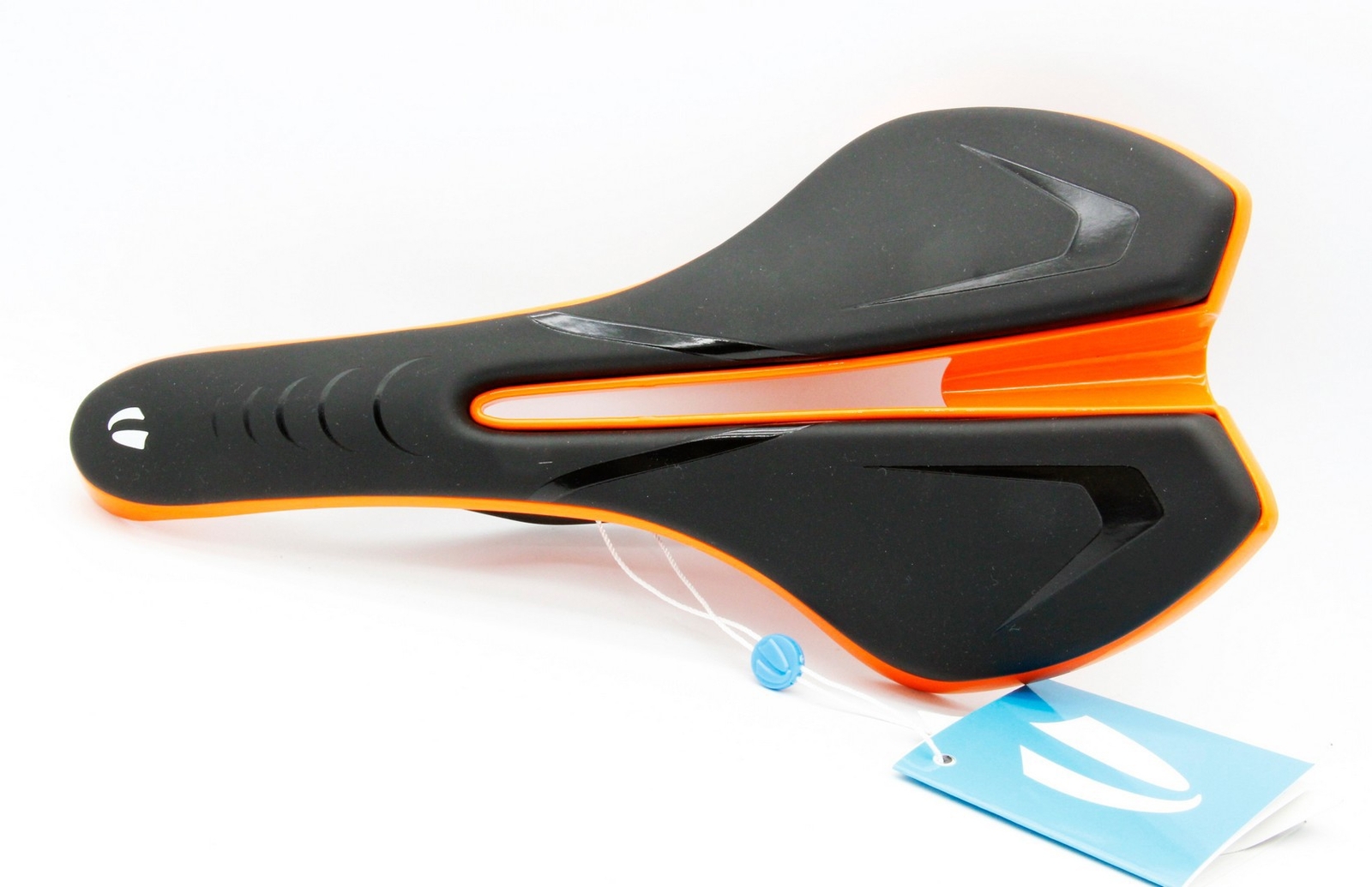 Union Sport Saale Road MTB eBike Bike Full Carbon Saddle Black Orange Seat