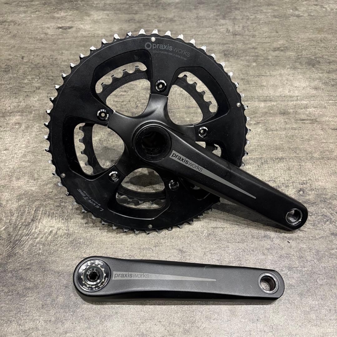 Praxis Works Zayante Road Crankset Road Bike Crank Arms Set Genuine Used