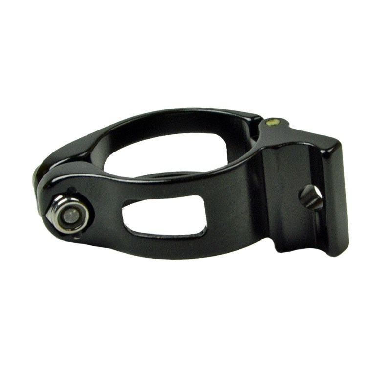 OMNI Front Derailleur Adapter Clamp Campagnolo Record Chorus Athena BLACK 28.6mm