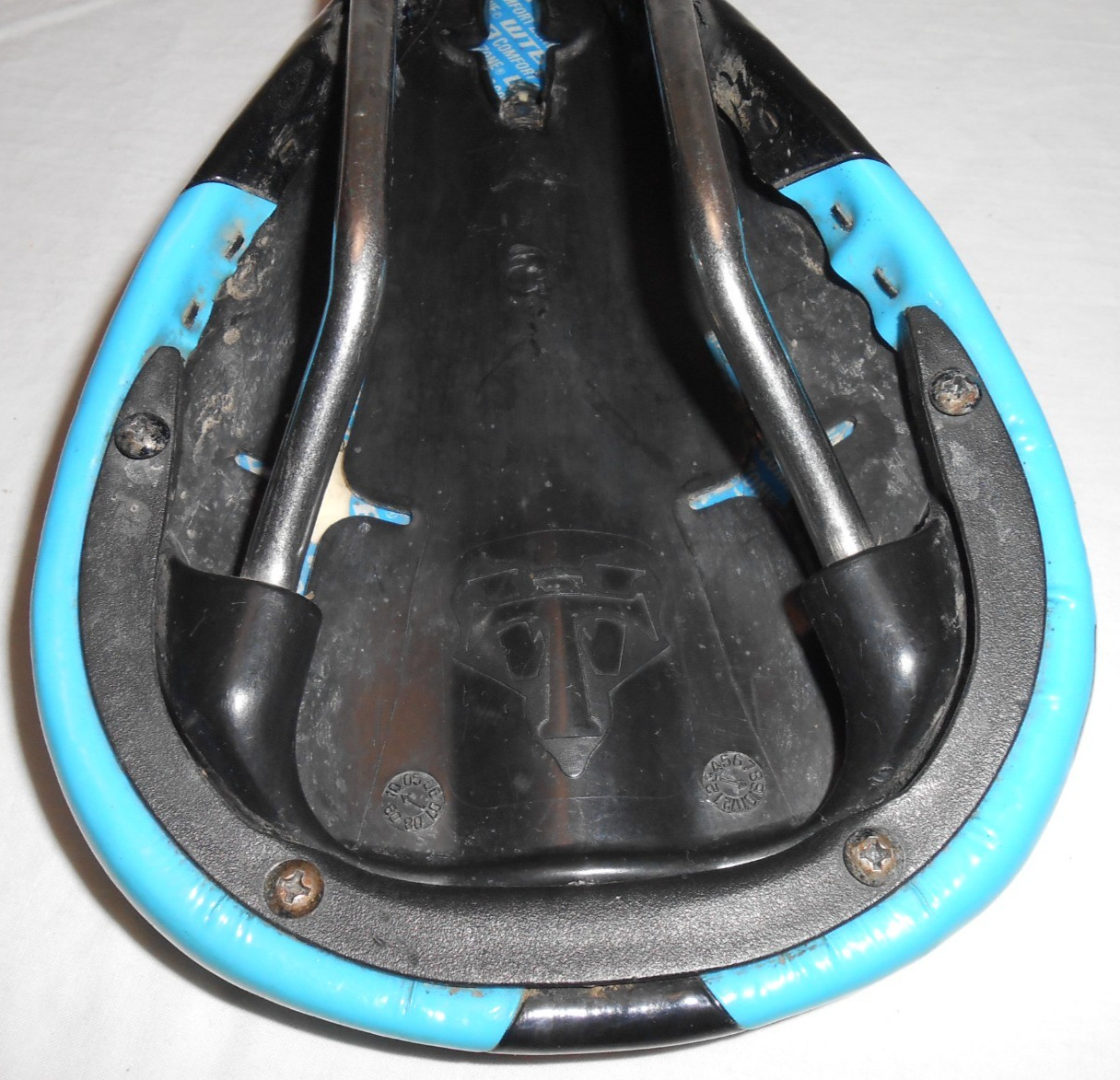 WTB Silverado Thinline Saddle Seat Black Silver CrMo Chromoly Rail Mountain Bike
