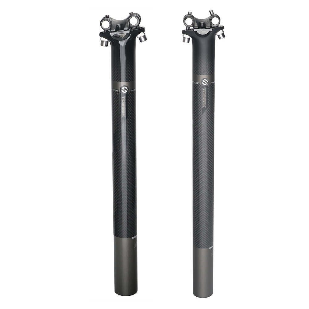 Carbon Fiber Seatpost 27.2/30.8/31.6*350/400mm Seat Post For Mountain Road Bike