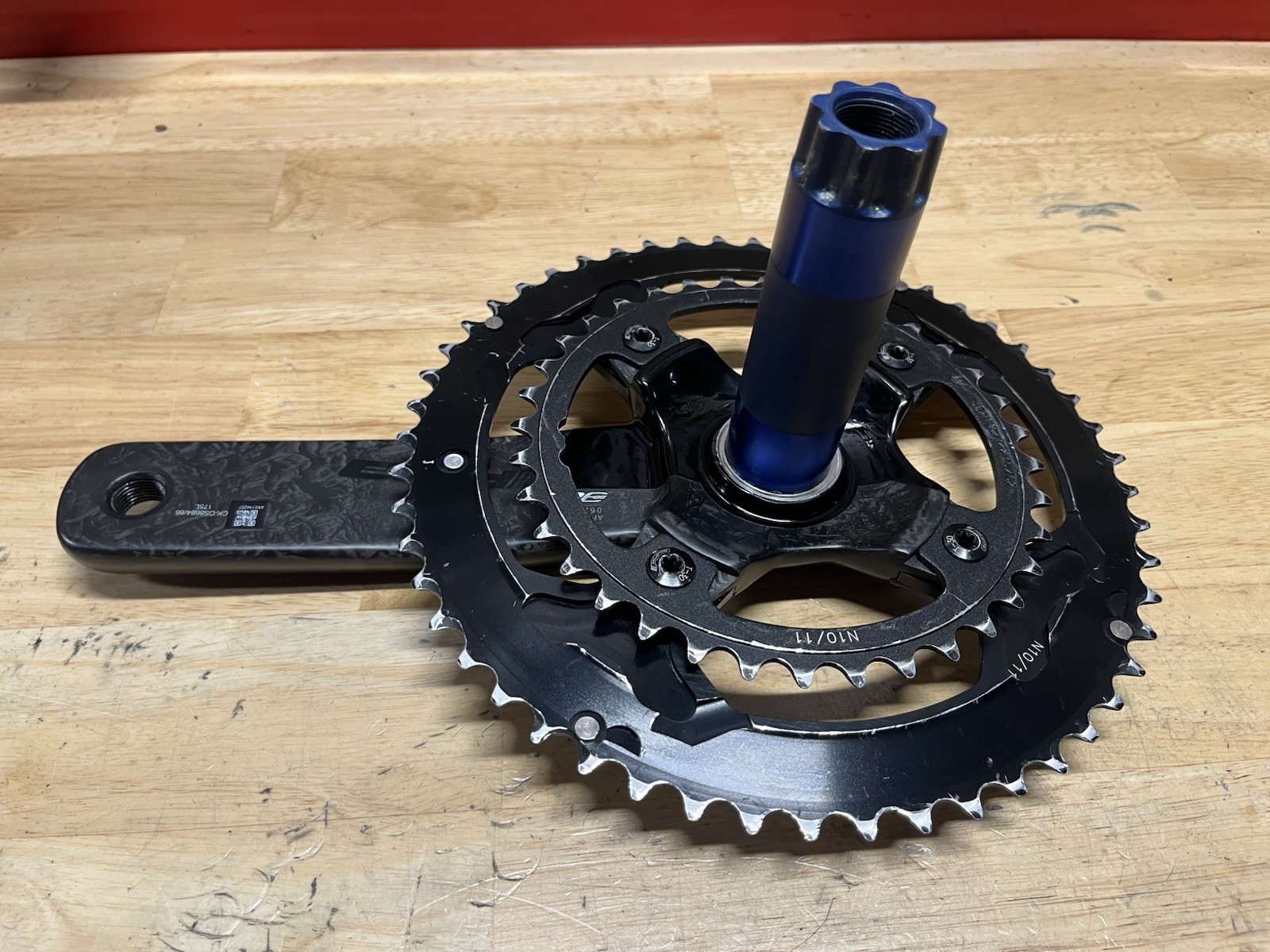 FSA SL-K 52/36 10/11 Speed Crankset 175mm BB386EVO with 4iiii power meter