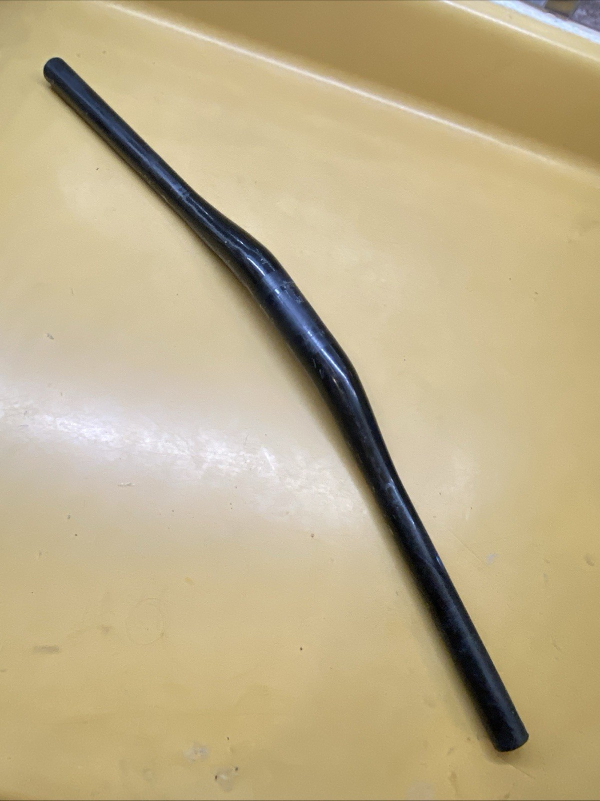 Black & Orange Deity FMO Enduro 600mm x 31.8mm x 20mm Riser Handlebar