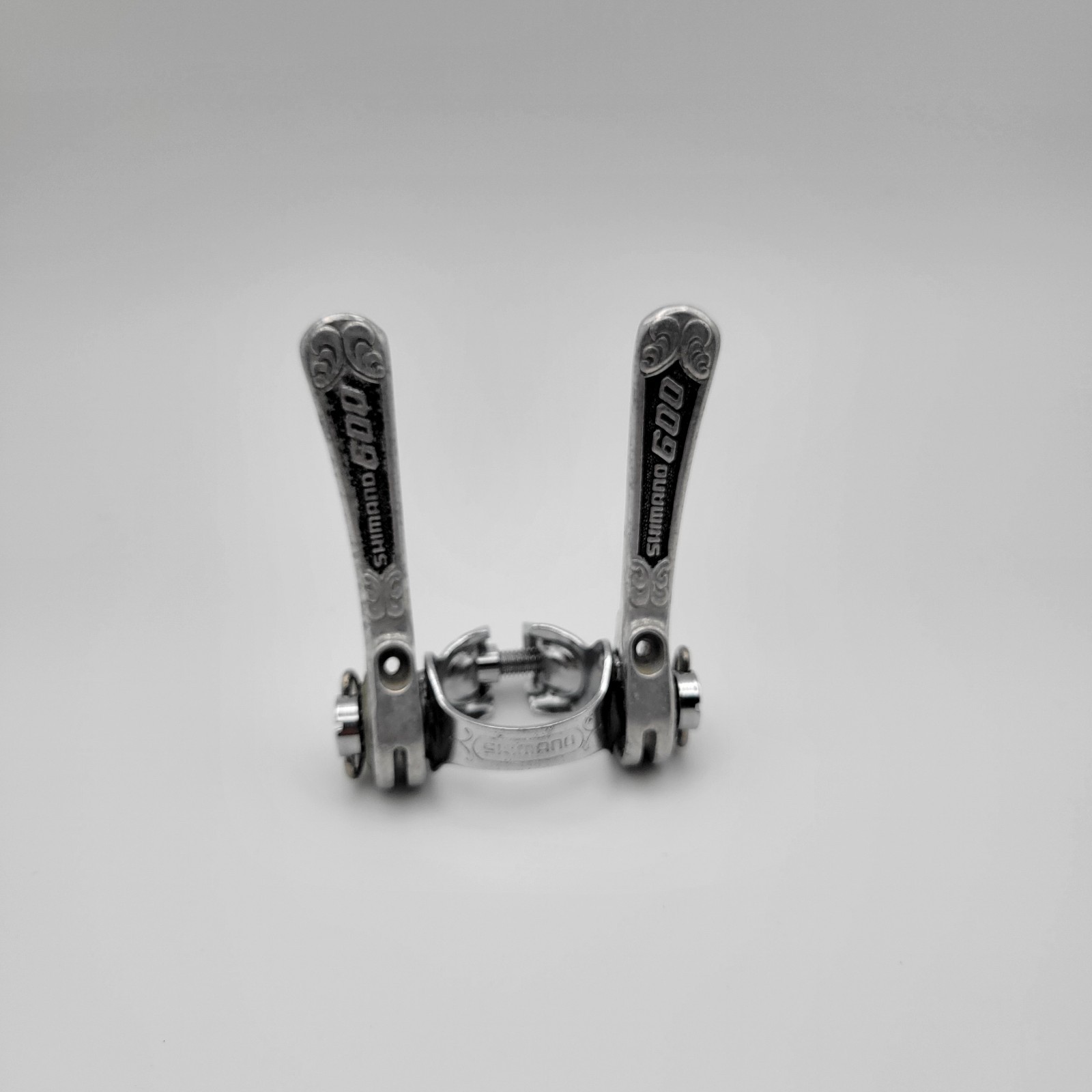 Vintage Shimano 600 Arabesque 28.6 mm Downtube Shifters Friction