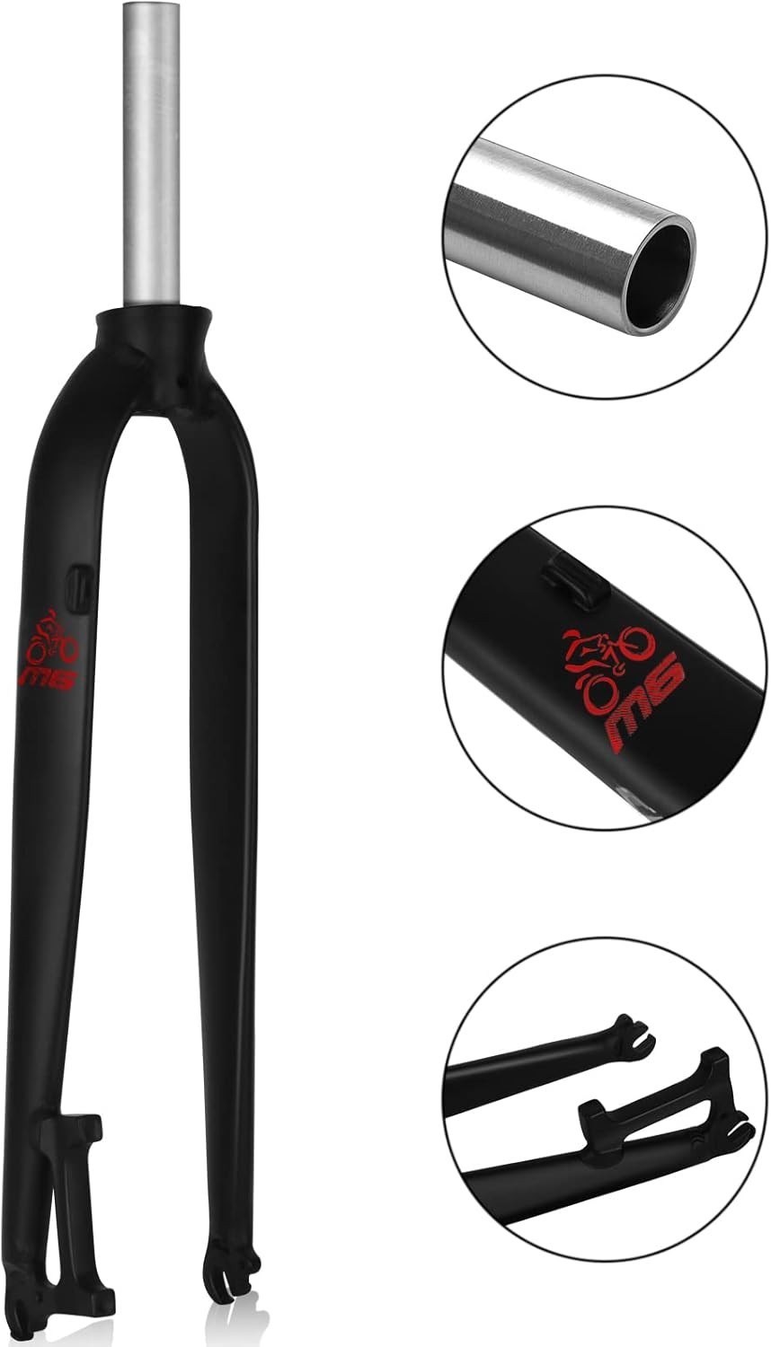 1-1/8″ 26/27.5/29″ Aluminum Alloy Rigid Disc Brake MTB Fork,Mountain Bike Forks