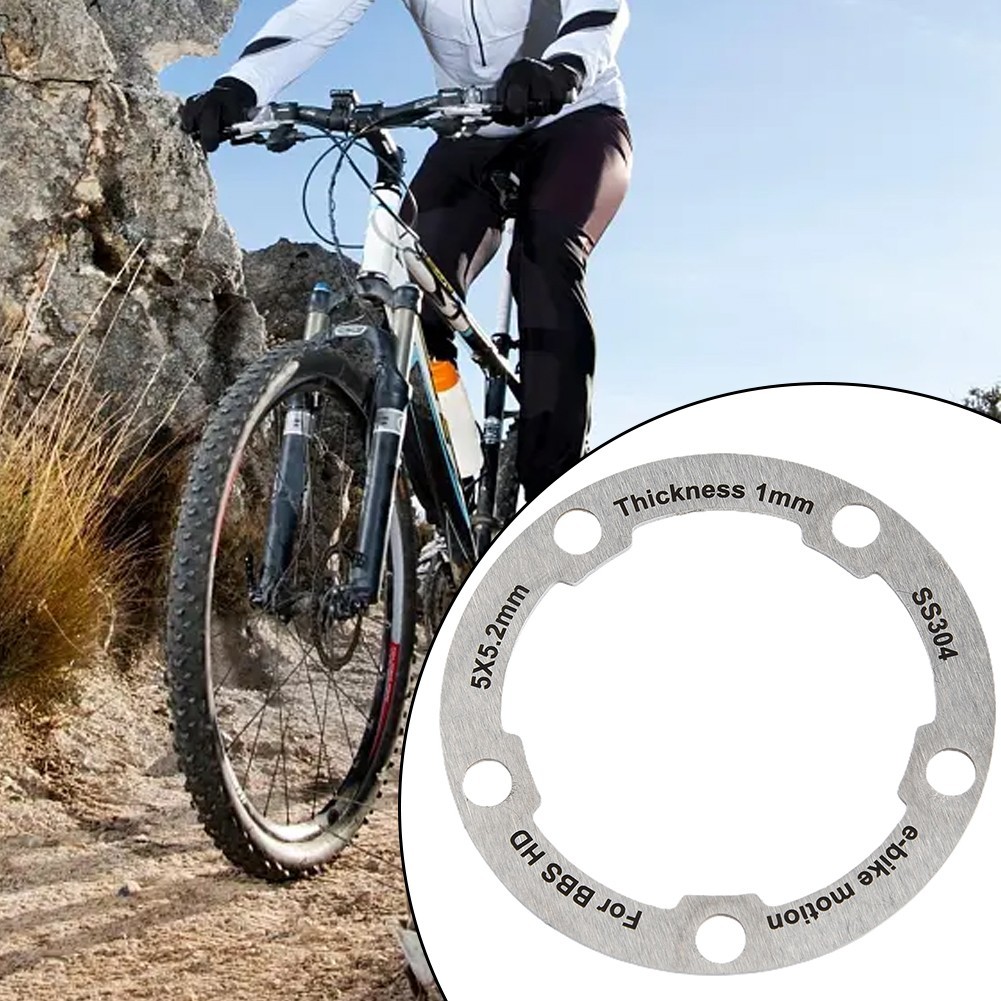ChainRing Washer Washer Ebike Accessories Replacement 1pc Aluminum Alloy