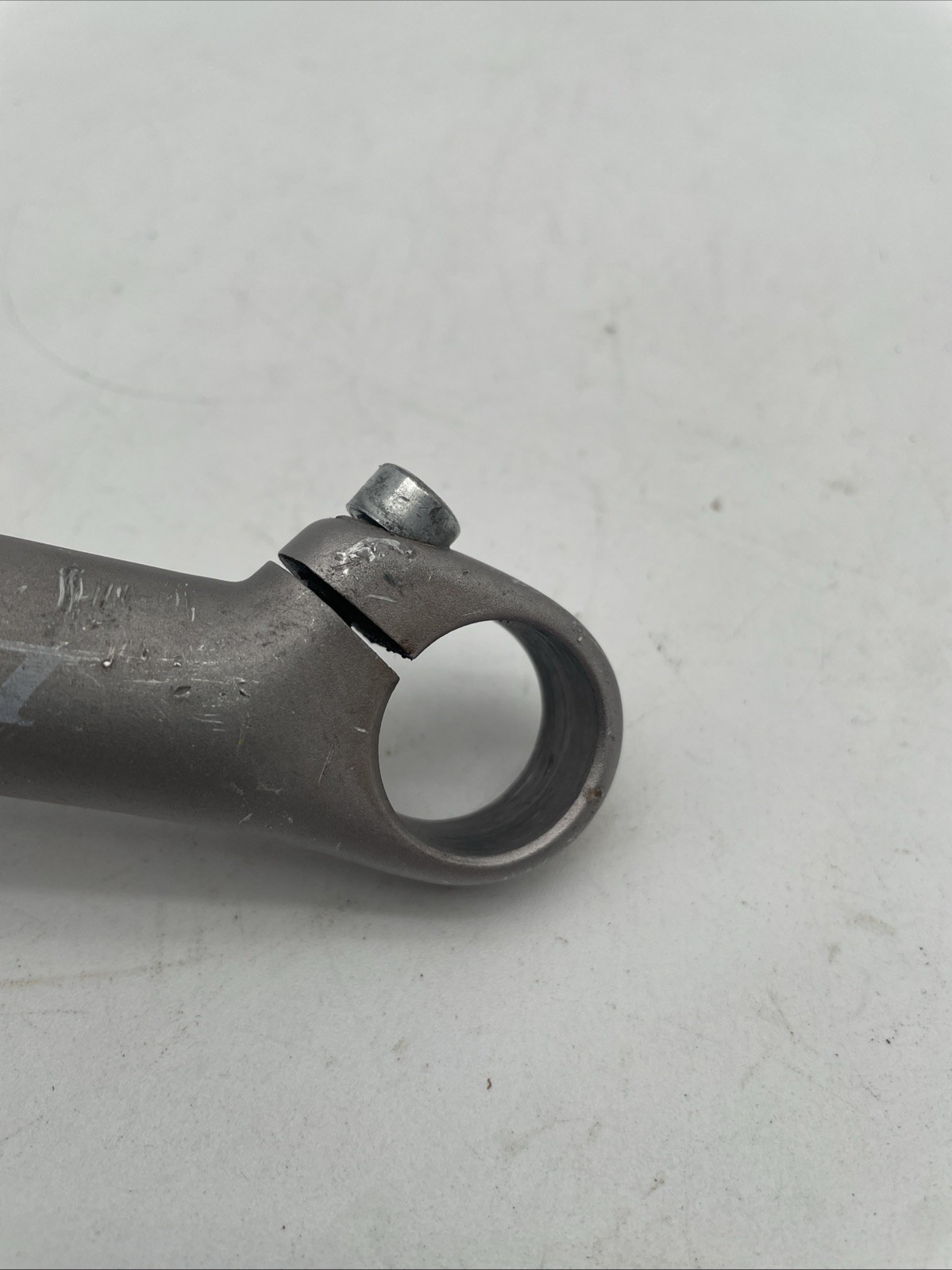 90s Era Ritchey Logic Expert Bar Ends Forged Alloy Clamp Long Bend Silver