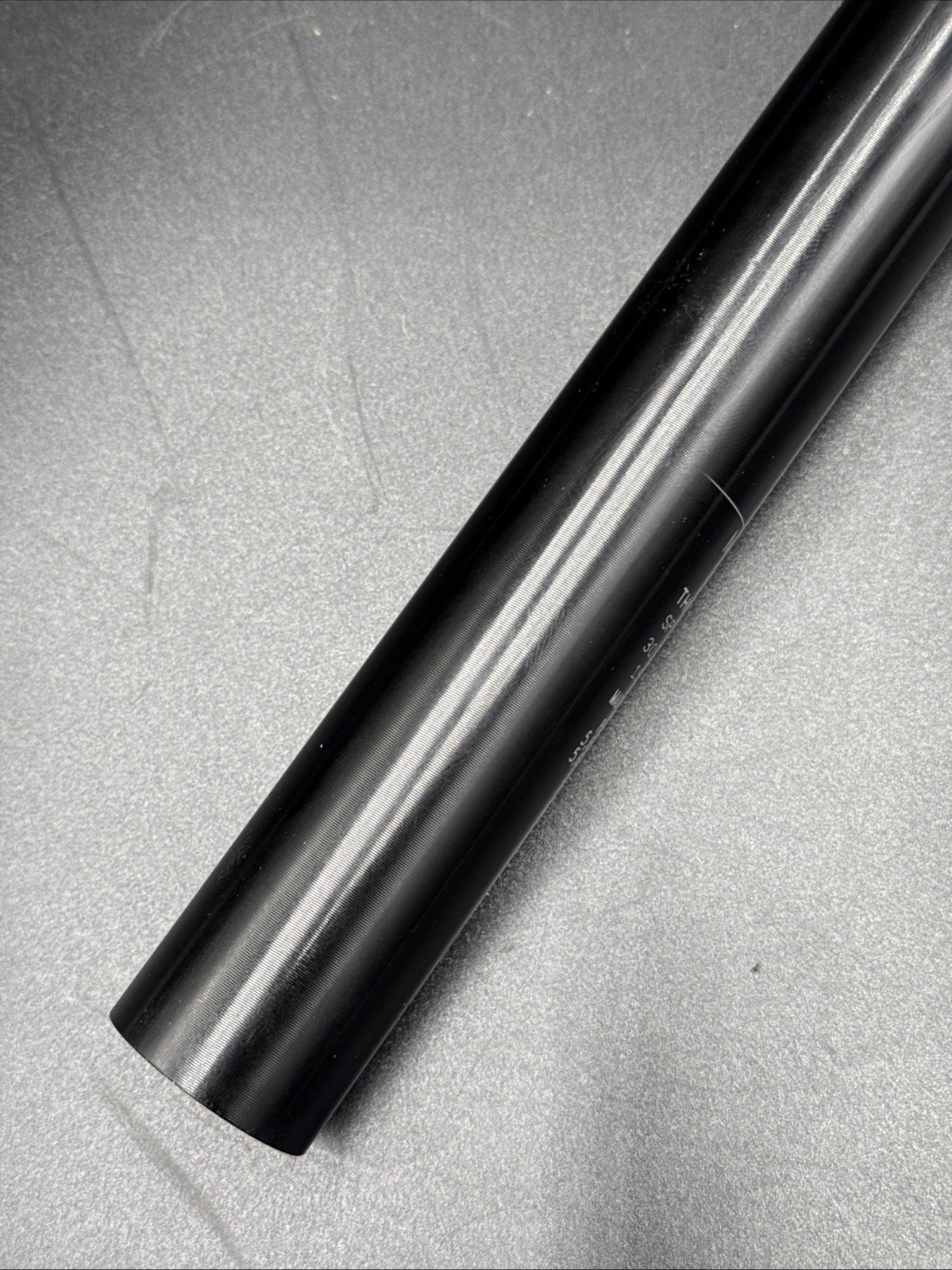 THOMSON Elite Zero Setback 30.9mm x 367mm Black Seatpost NEAR MINT USED