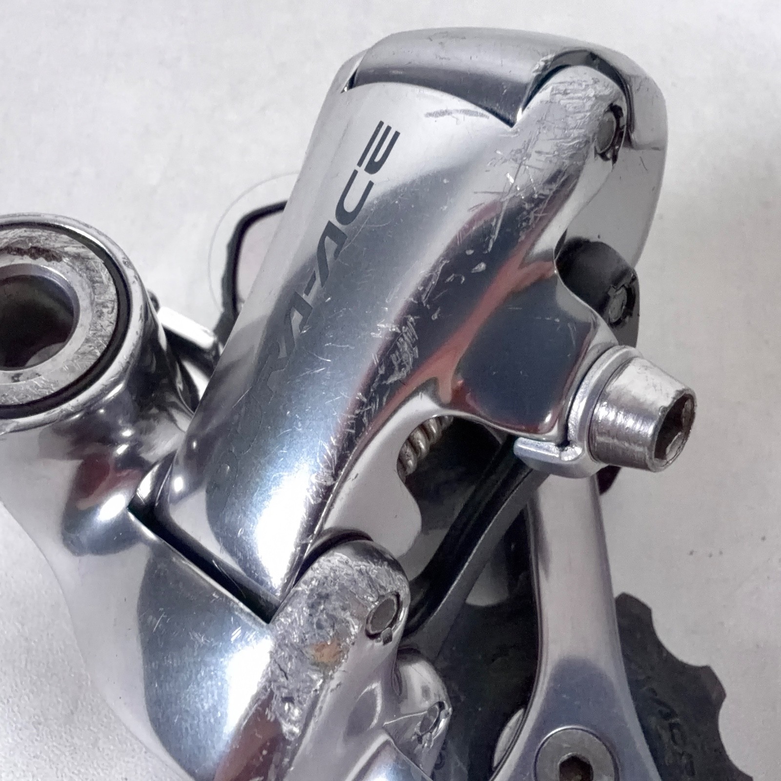 Shimano Dura Ace 7800 RD-7800 Rear Derailleur 10 Speed Short Cage in Silver