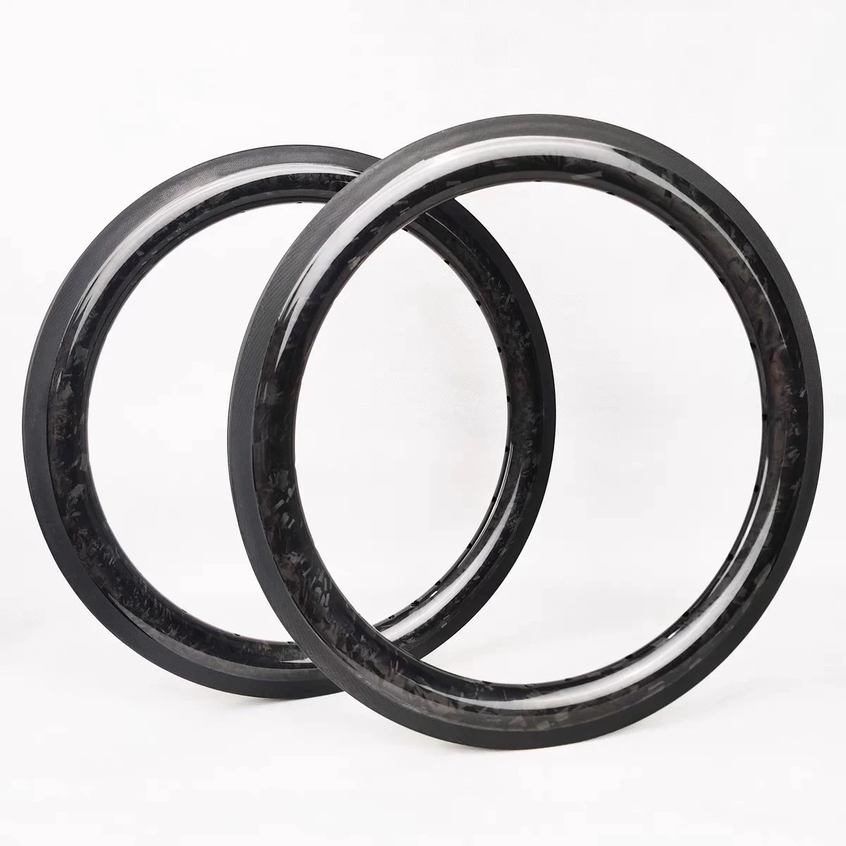 24er MTB BMX Bicycle 30x30mm Carbon Rim Tubeless Clincher UD Matte Glossy Ring