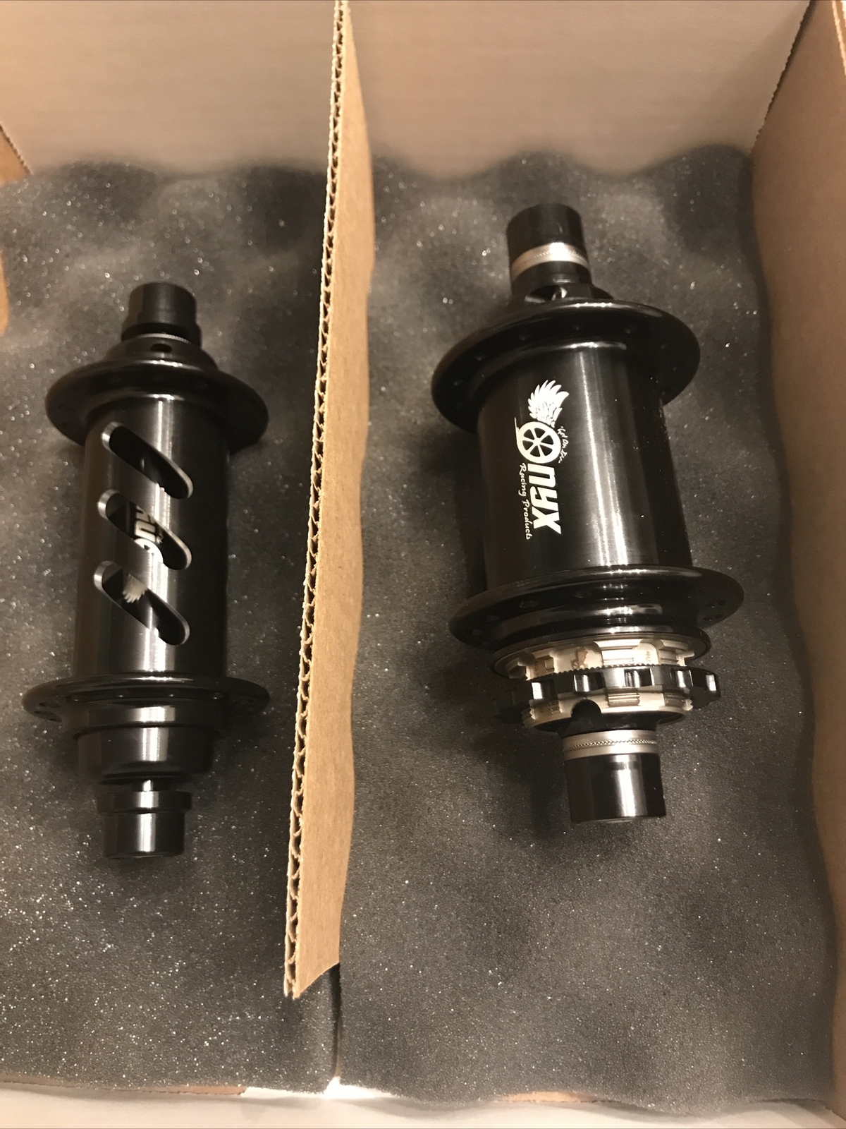 Onyx Bmx Racing Pro Hub Set 28H Black