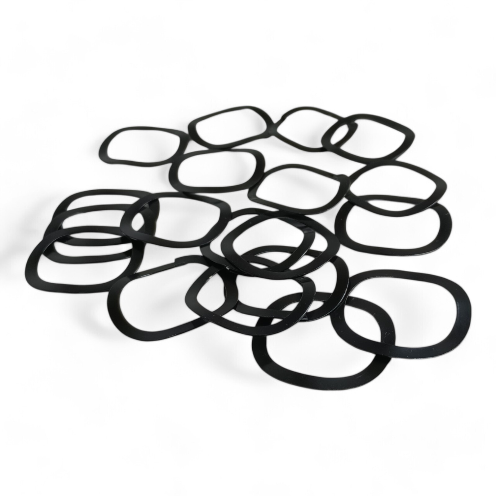 FSA BB30 Wavey washer Black for Alloy Carbon Crankset 20pcs