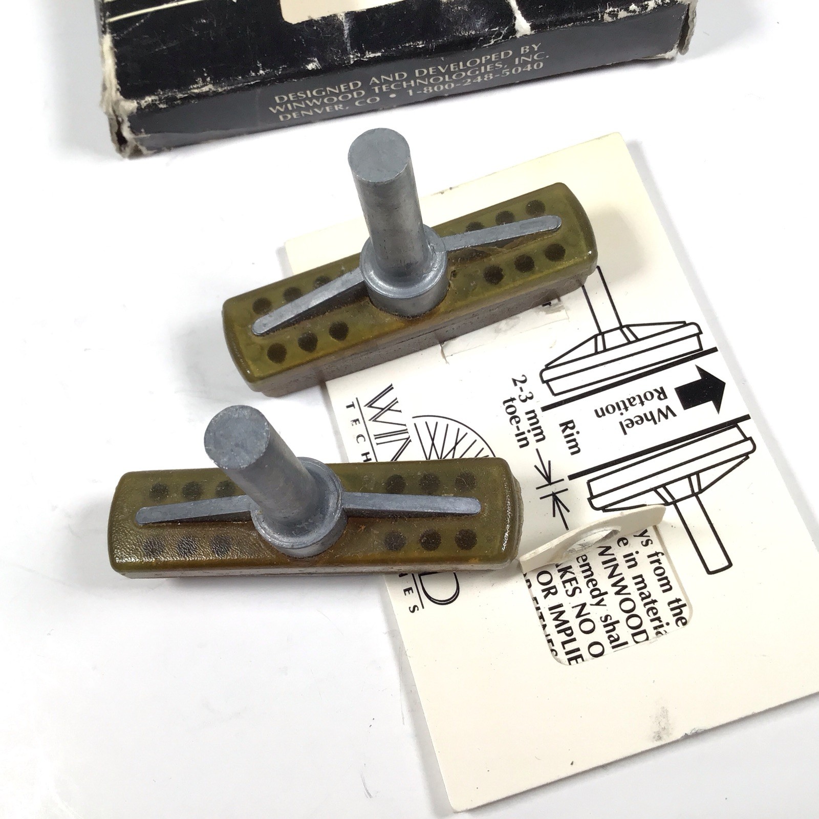 Winwood Poly Brakes Cantilever Brake Pads NOS Vintage MTB Paul WTB Grafton