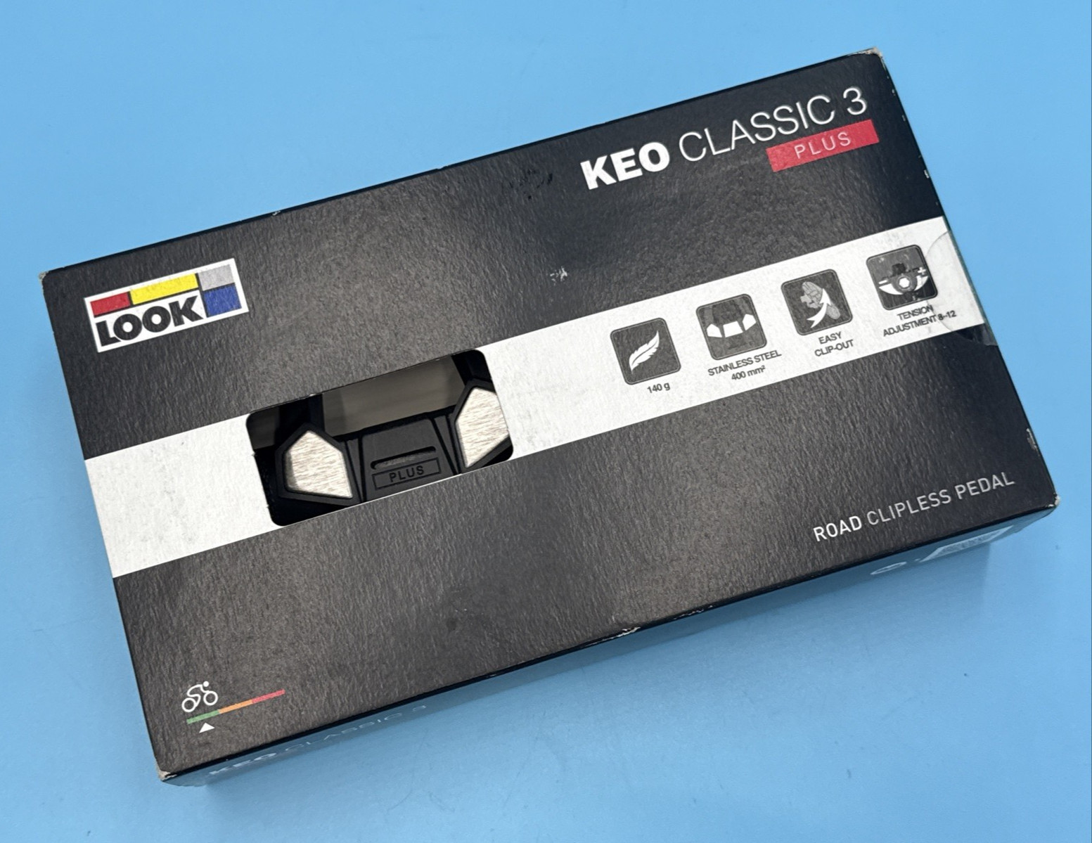 LOOK KEO CLASSIC 3 PLUS Road Pedals NEW in BOX with Matching CLEATS